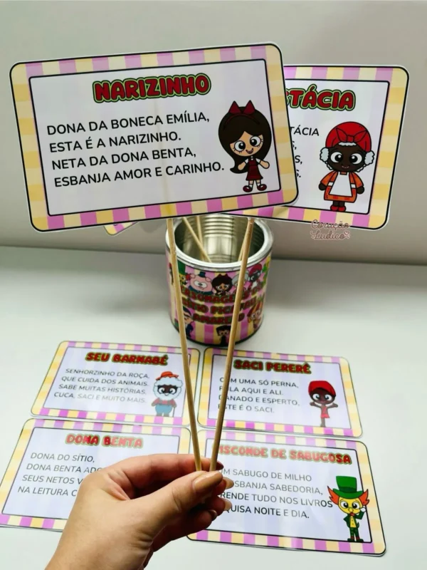 Lata dos Personagens - Sítio do Pica Pau Amarelo  - Imagem 5
