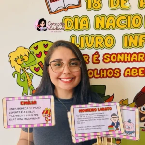 Lata dos Personagens - Sítio do Pica Pau Amarelo 