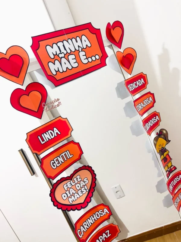 Espelho de Afirmações Dia das Mães 