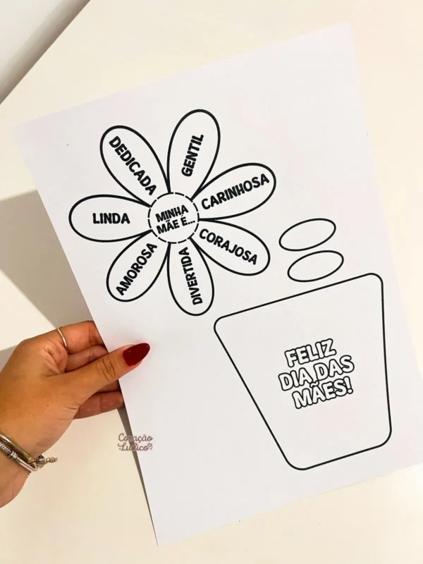 Atividade Vaso Florido da Mamãe  - Imagem 4