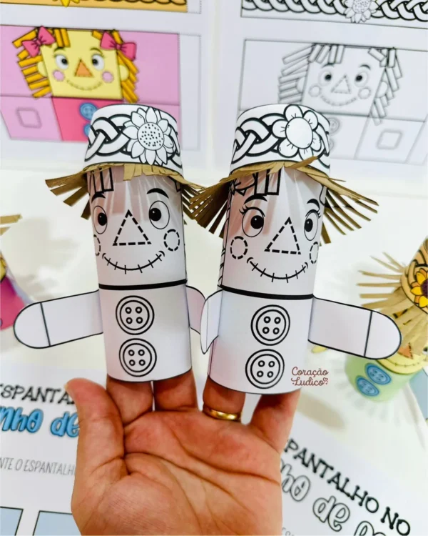 Espantalho no Rolinho de Papel - Imagem 3