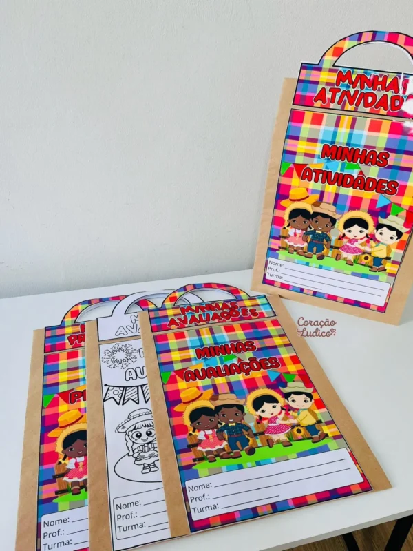 Kit 3 - Capas e Lapelas - Arraiá - Imagem 5