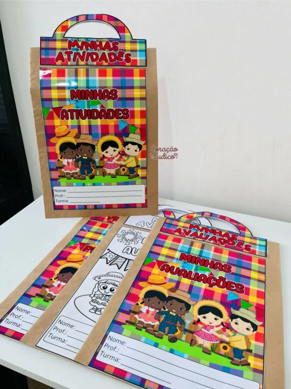 Kit 3 - Capas e Lapelas - Arraiá - Imagem 7