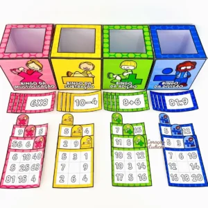 Combo - Bingo das 4 Operações