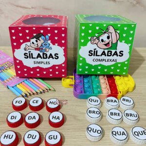 Caixa de Sílabas — Simples e Complexas