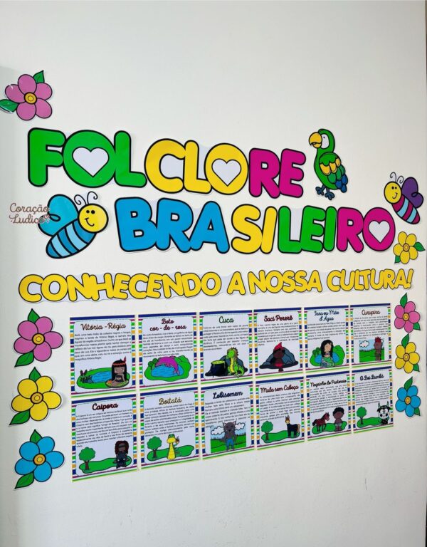 Painel - Folclore Brasileiro/Conhecendo nossa Cultura