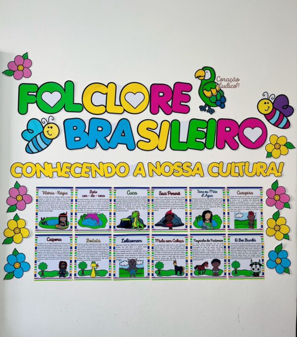 Painel - Folclore Brasileiro/Conhecendo nossa Cultura - Imagem 7