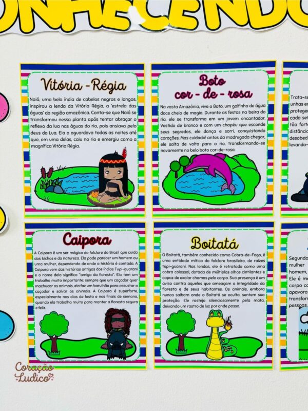 Painel - Folclore Brasileiro/Conhecendo nossa Cultura - Imagem 2