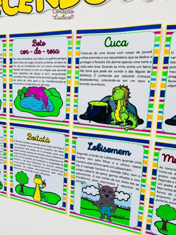 Painel - Folclore Brasileiro/Conhecendo nossa Cultura - Imagem 3