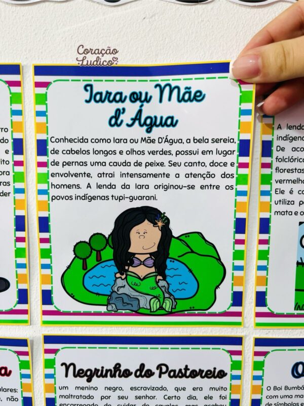 Painel - Folclore Brasileiro/Conhecendo nossa Cultura - Imagem 5
