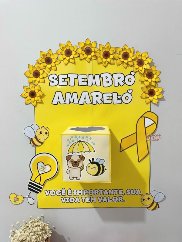 Painel 4 – Conscientização na Escola - Setembro Amarelo