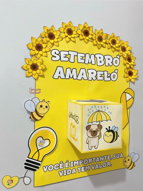 Painel 4 – Conscientização na Escola - Setembro Amarelo - Imagem 3