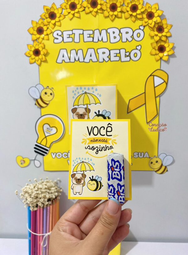 Painel 4 – Conscientização na Escola - Setembro Amarelo - Imagem 4