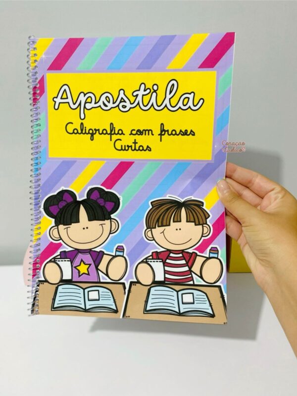 Apostila de Caligrafia com Frases Curtas - Imagem 4