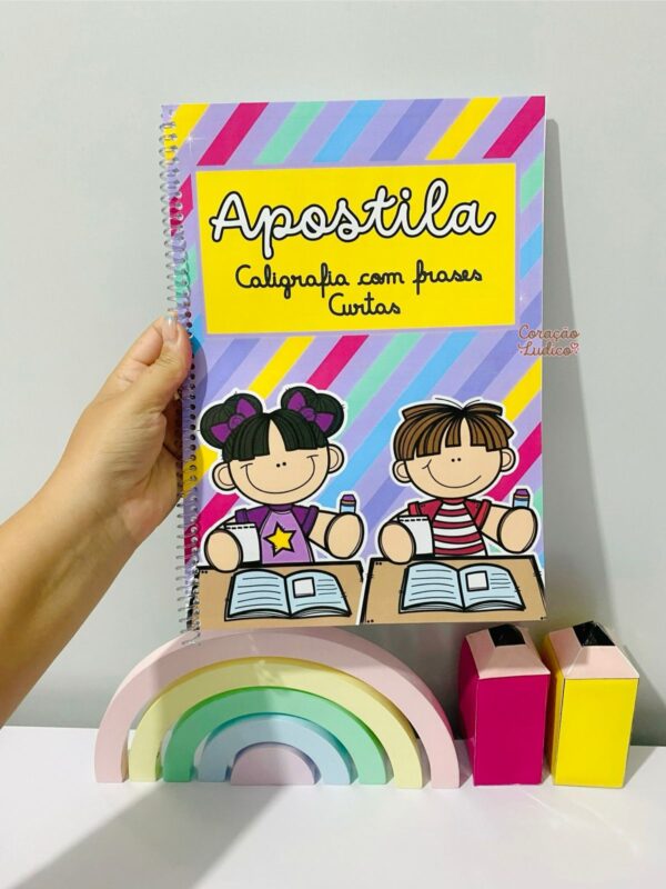 Apostila de Caligrafia com Frases Curtas