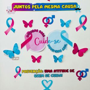 Painel - Outubro Rosa & Novembro Azul 