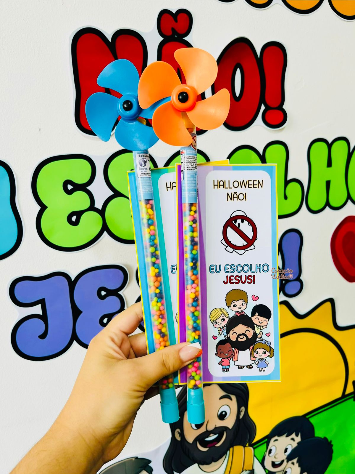 Painel – Halloween, não! Eu escolho Jesus! - Imagem 2