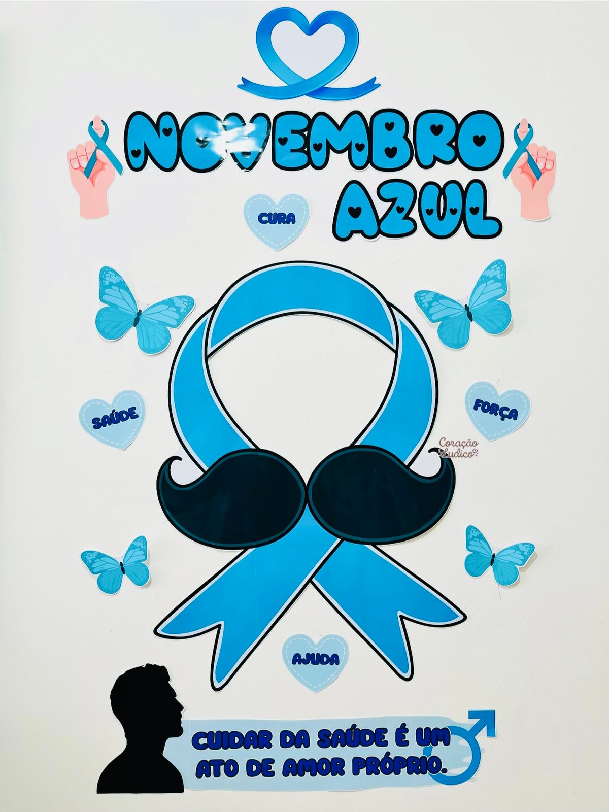 Painel 3 + Lembrancinhas Novembro Azul