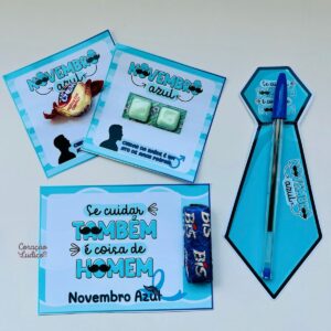 Lembrancinhas 2025 - Novembro Azul 