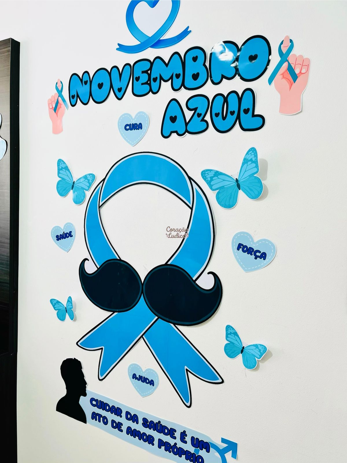 Painel 3 + Lembrancinhas Novembro Azul - Imagem 2