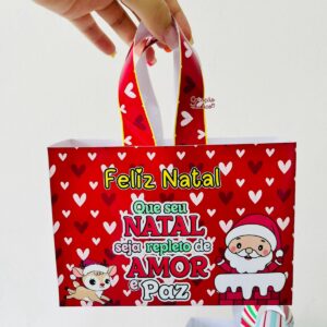 Sacolas Personalizadas de Natal 