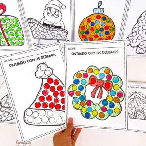 Kit de 10 Atividades de Natal