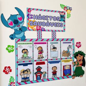 Hábitos Saudáveis - Stitch