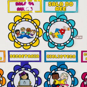 Placas de Identificação- Portas - 2026