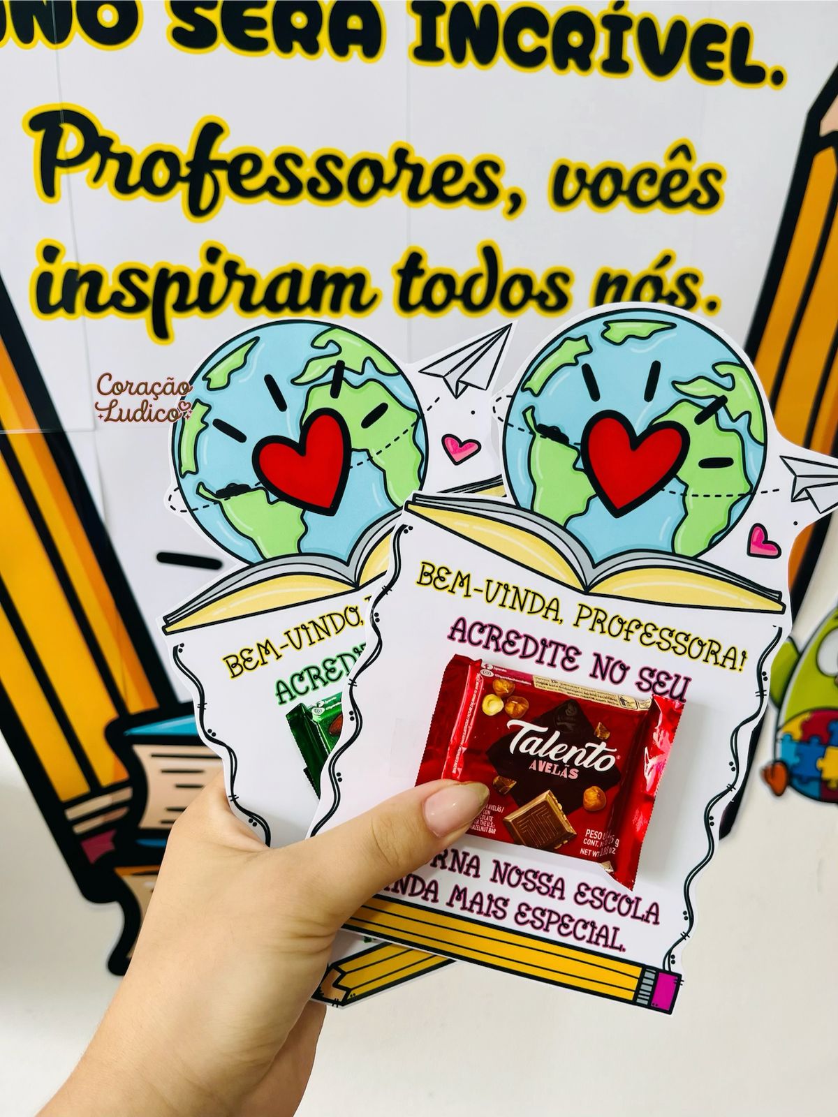 Painel - Bem - Vindos Professores + Dinâmica 2026 - Imagem 3