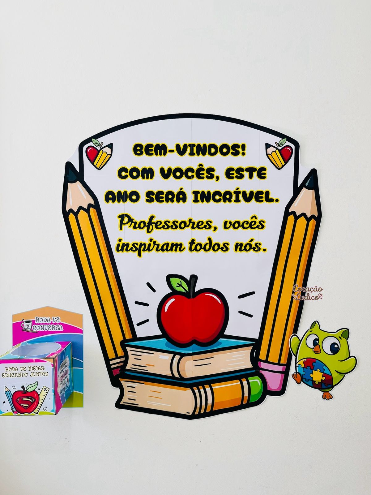 Painel - Bem - Vindos Professores + Dinâmica 2026 - Imagem 4