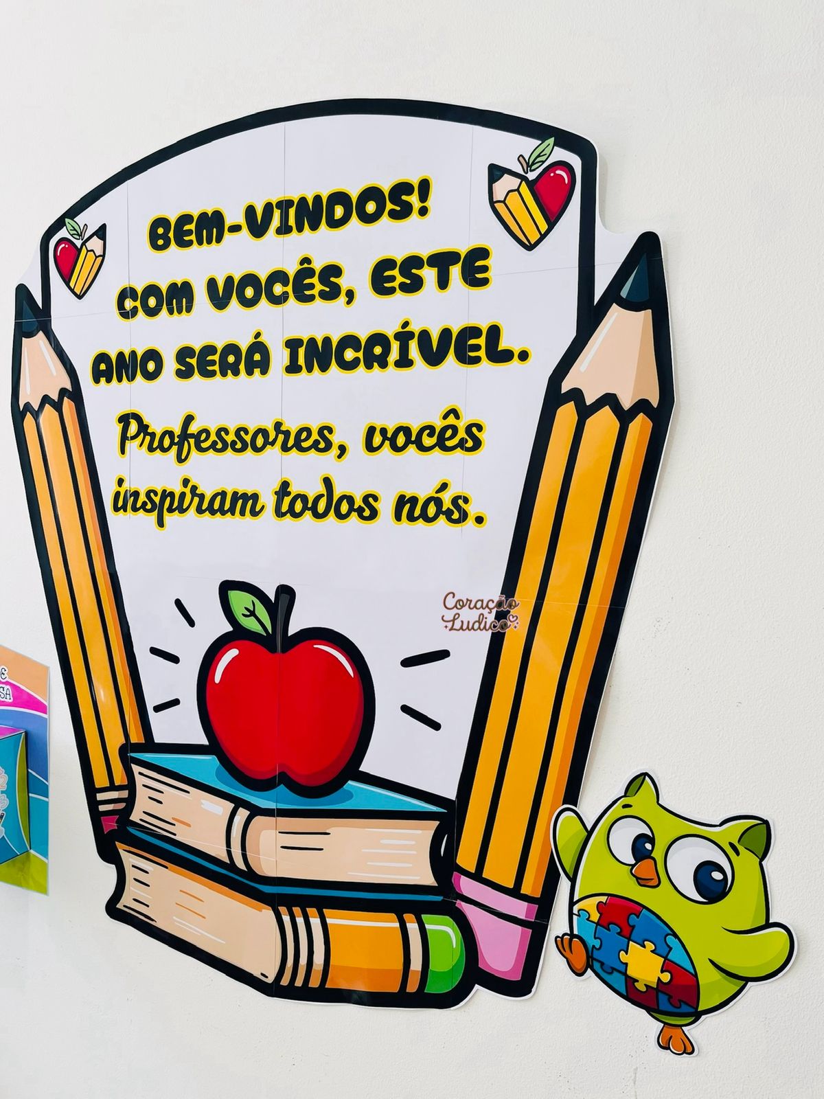 Painel - Bem - Vindos Professores + Dinâmica 2026 - Imagem 9