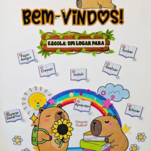 Painel - Volta às Aulas - Capivara 2026