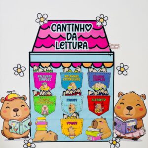 Cantinho da Leitura - Capivara 
