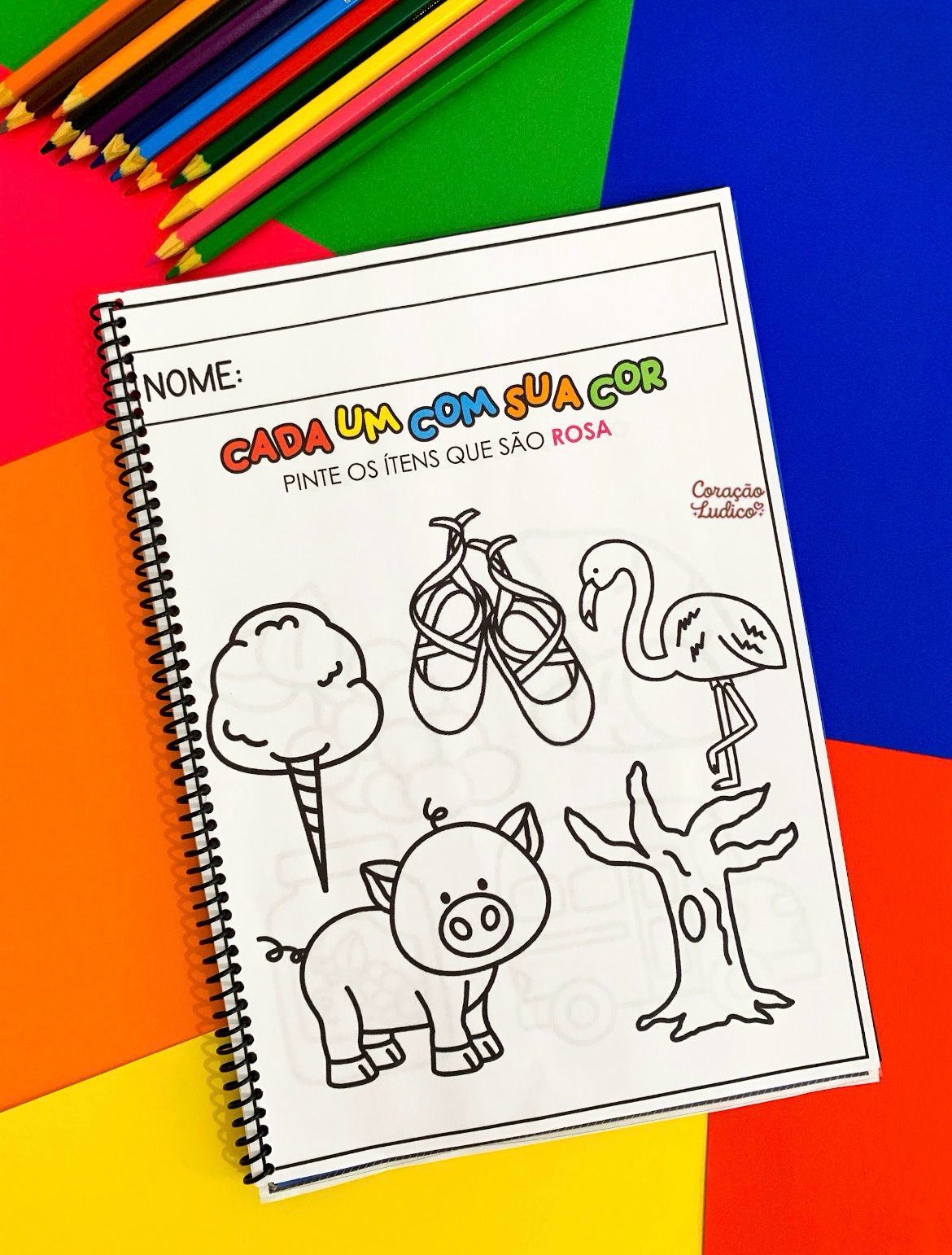 Apostila - Cada Um com Sua Cor - Imagem 2