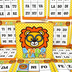 Bingo das Sílabas - Simples