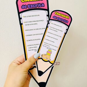 Lápis - Checklist da Escrita