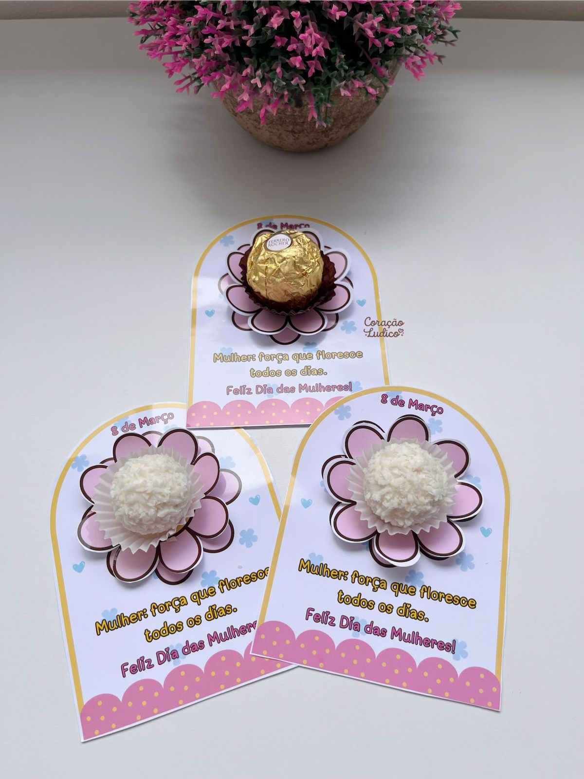 Card Flor 3D – Dia das Mulheres - Imagem 5