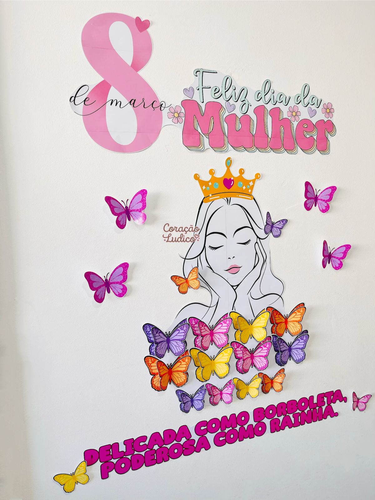 Painel 3D – Dia da Mulher 2026 - Imagem 5