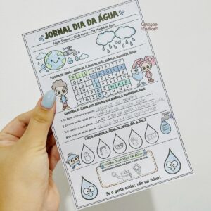 Atividade – Jornal Dia da Água