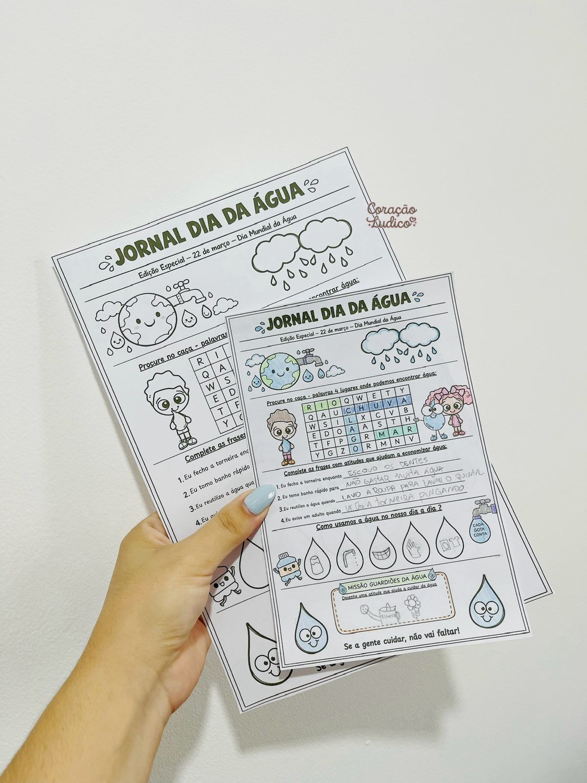 Atividade – Jornal Dia da Água - Imagem 5