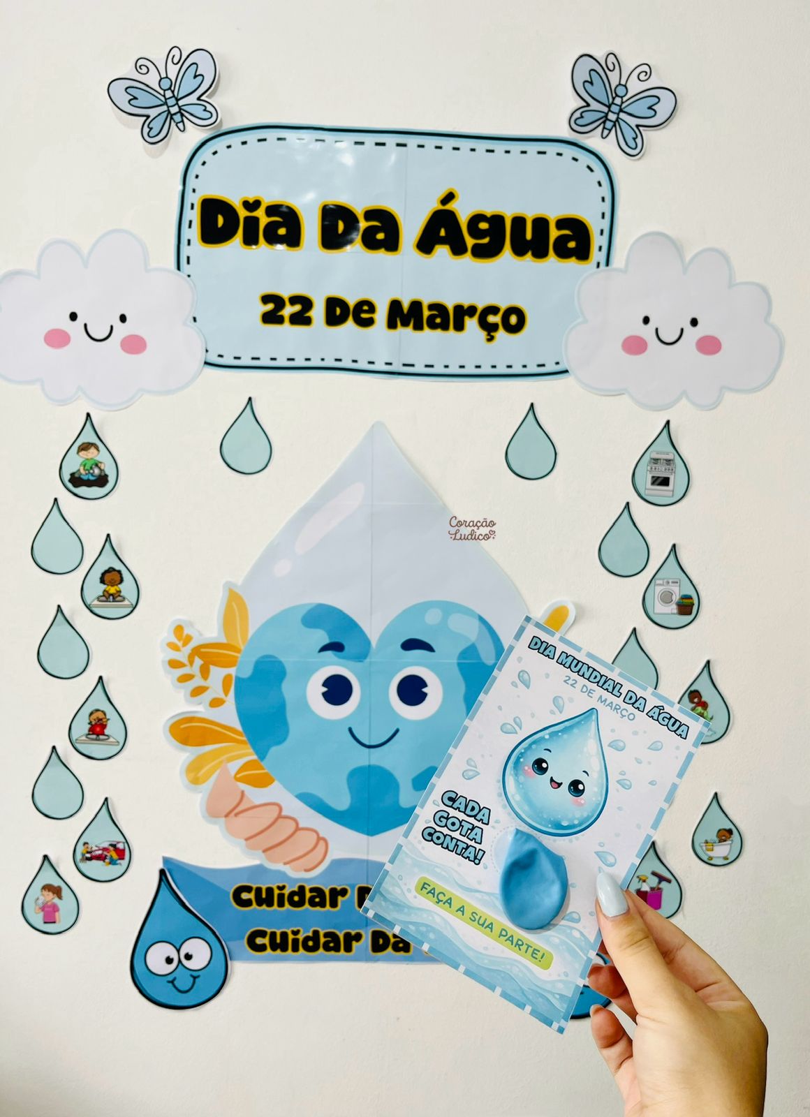 Painel Decorativo – Dia da Água | 2026 - Imagem 2