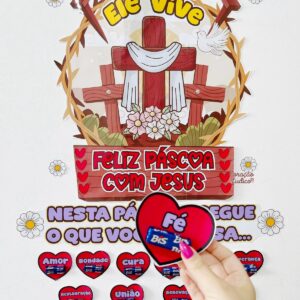 Painel Interativo – Páscoa Cristã