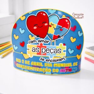 Coroa Temática - Dia do Autismo