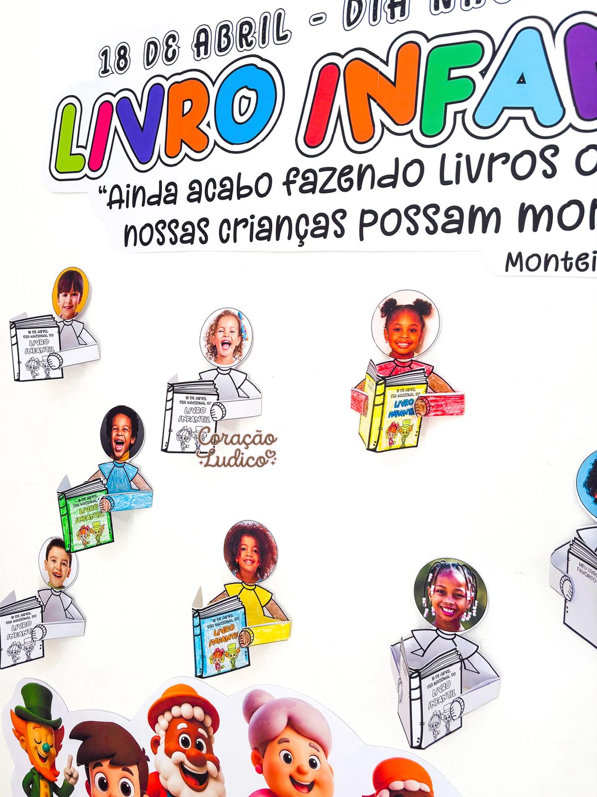 PAINEL INTERATIVO – DIA DO LIVRO INFANTIL - Imagem 2
