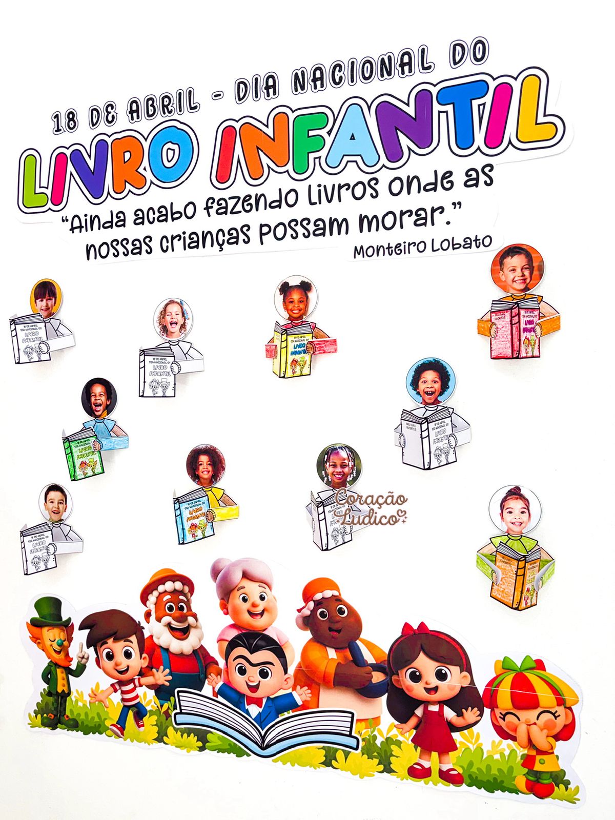 PAINEL INTERATIVO – DIA DO LIVRO INFANTIL - Imagem 4