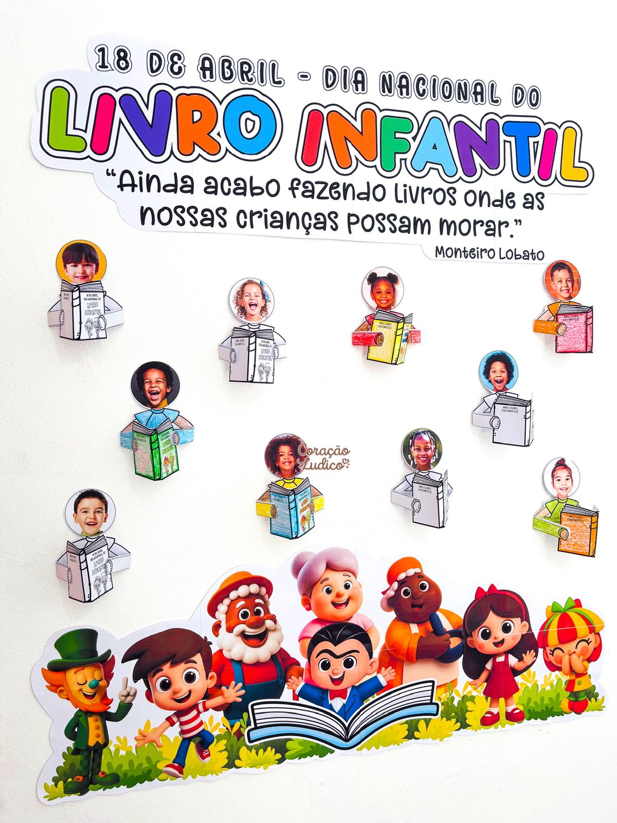 PAINEL INTERATIVO – DIA DO LIVRO INFANTIL - Imagem 5