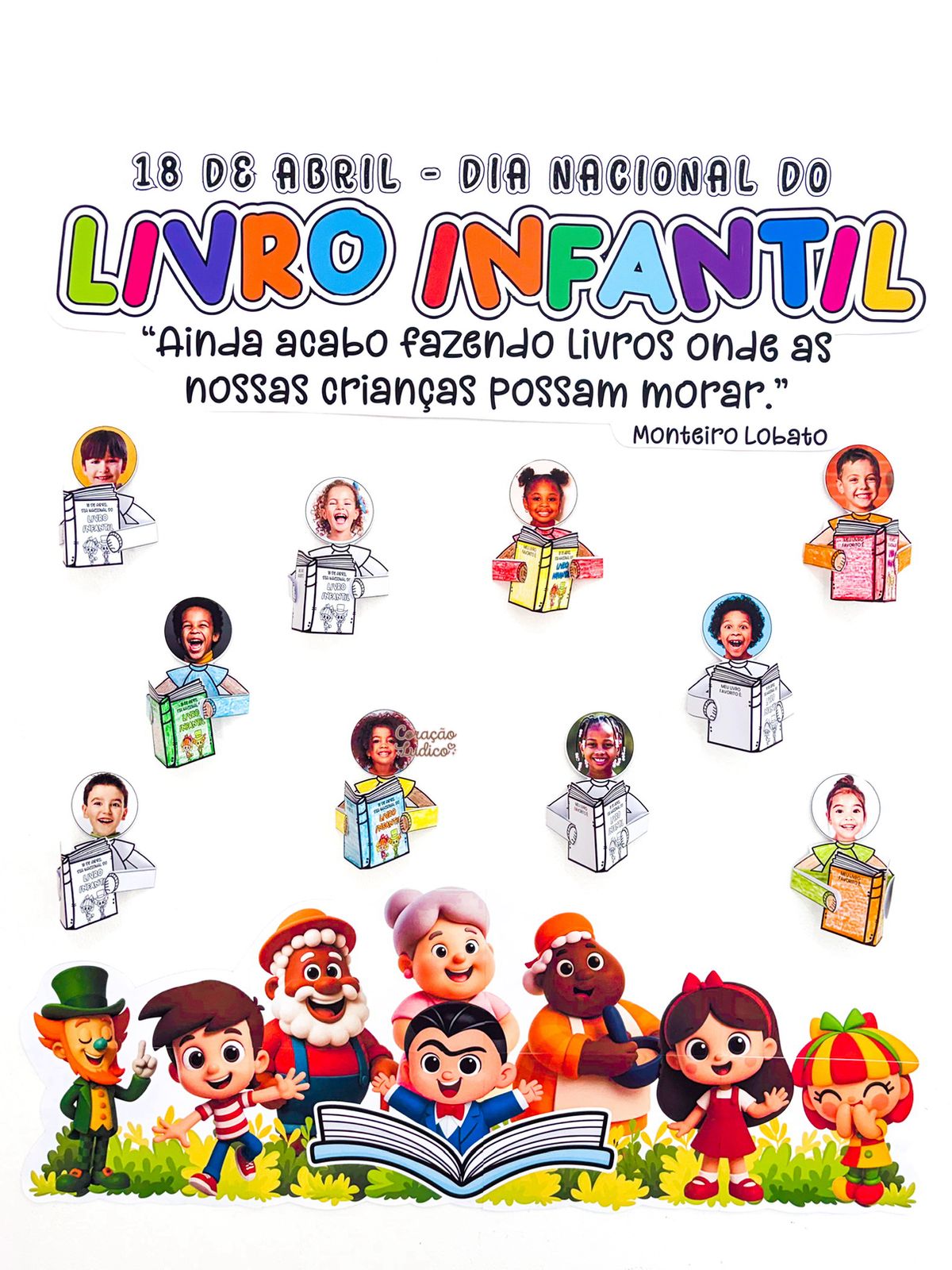 PAINEL INTERATIVO – DIA DO LIVRO INFANTIL