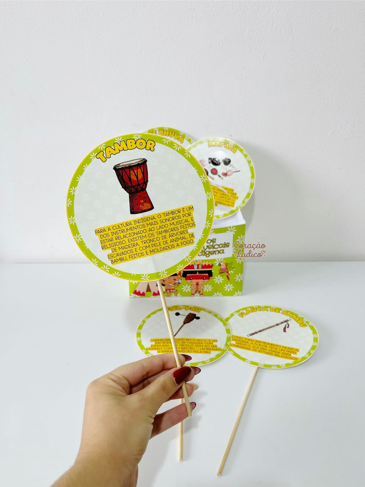 Sacola Educativa – Conhecendo os Instrumentos Musicais da Cultura Indígena - Imagem 2