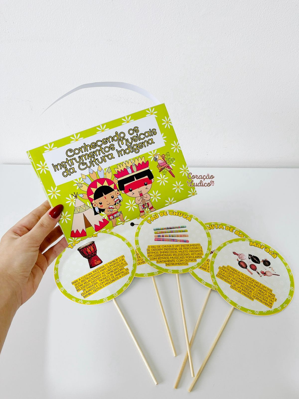 Sacola Educativa – Conhecendo os Instrumentos Musicais da Cultura Indígena