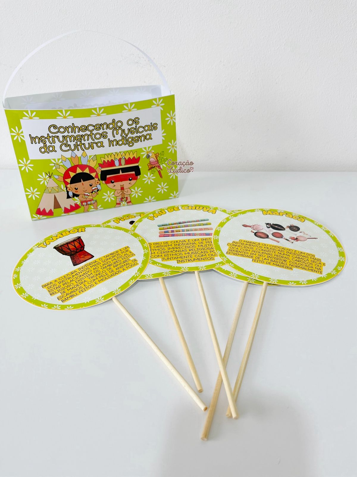 Sacola Educativa – Conhecendo os Instrumentos Musicais da Cultura Indígena - Imagem 4